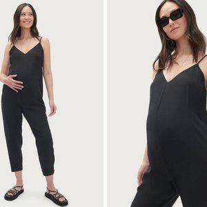 HATCH Maternity Georgie Jumpsuit in Black